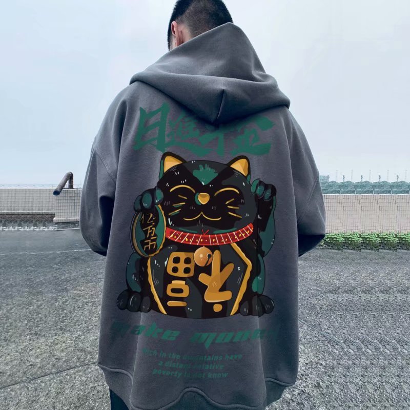 Áo Khoác Hoodie Tay Dài Có Khóa Kéo In Họa Tiết batik Phong Cách hip hop Thời Trang Đường Phố Cho Nam Size M-8XL