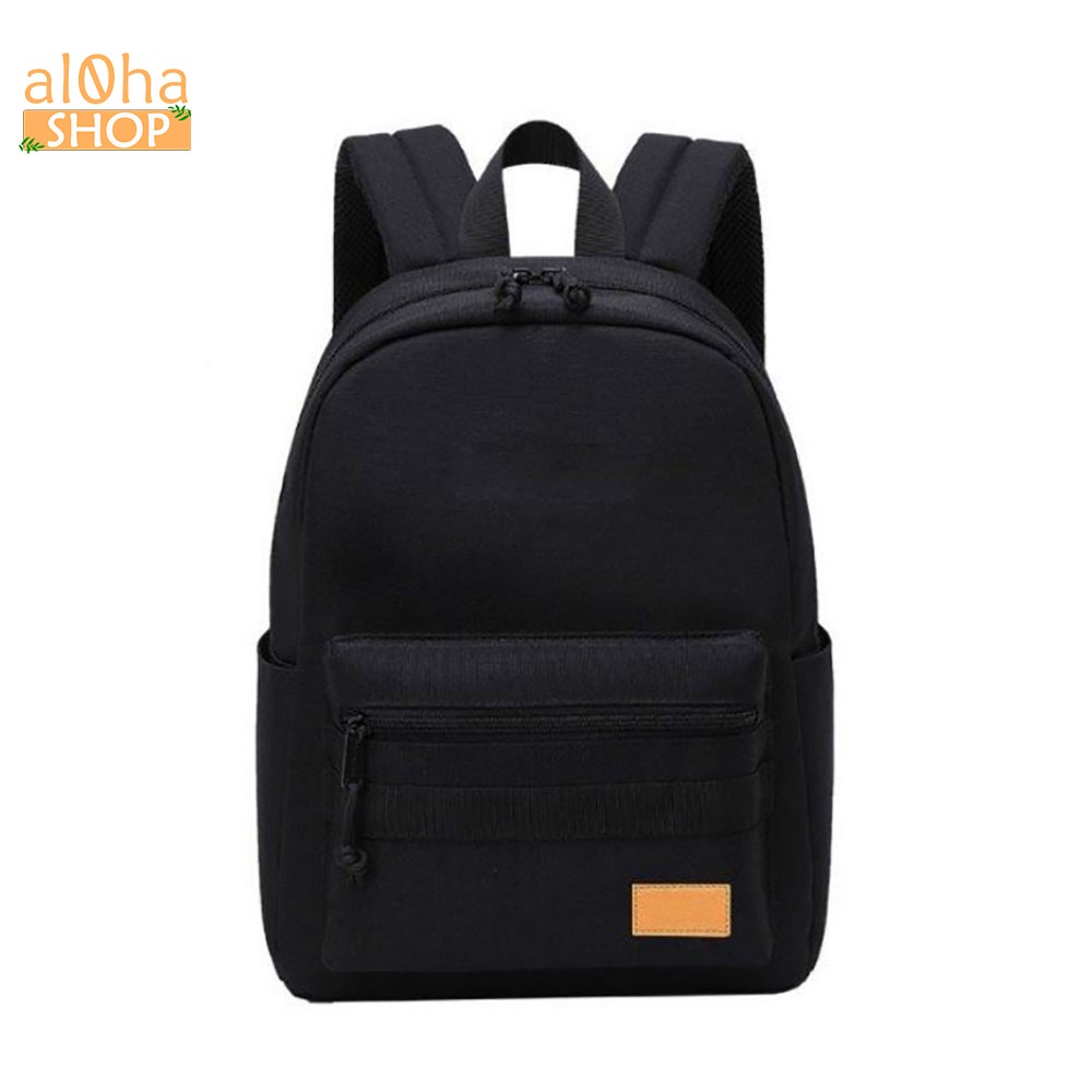 Balo - cặp sách Ulzzang Basic B097 vải Oxford nhỏ đi học, đi làm, du lịch, đựng laptop Unisex nam nữ phong cách