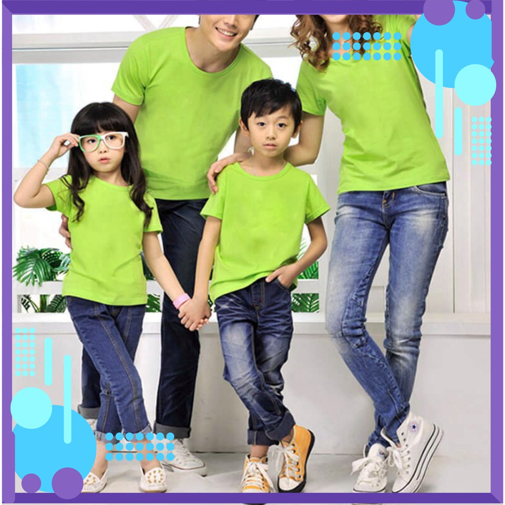 Áo Thun Xanh Chuối 👕 Cho cả nhà - Áo thun giá rẻ AT01