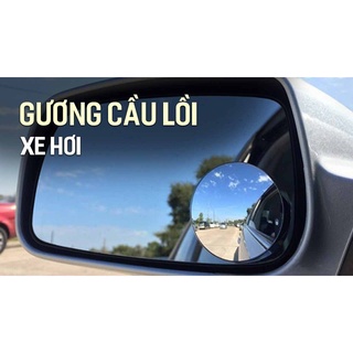 GIAO NHANH - Gương cầu lồi ô tô gắn gương chiếu hậu quan sát điểm mù cho xe hơi - CEON
