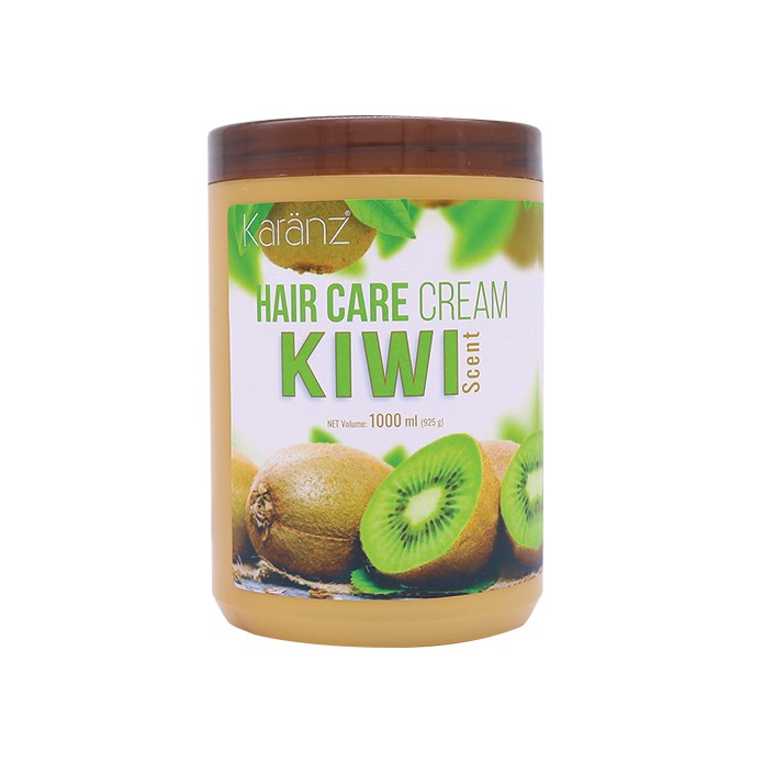Hấp dầu (kem ủ tóc) mềm mượt, phục hồi khô xơ, hư tổn Hương Kiwi Karanz Hair Care Cream 1000ml