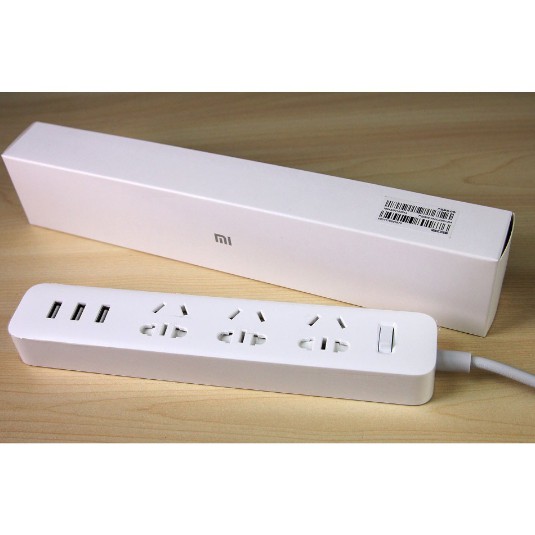 Ổ cắm điện Xiaomi Power Strip 3 ngõ Usb thông minh- chính hãng Digiworld