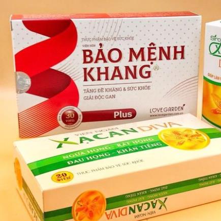 Bảo Mệnh Khang - Hỗ trợ tăng cường chức năng gan, giải độc gan, thanh nhiệt (30 viên)