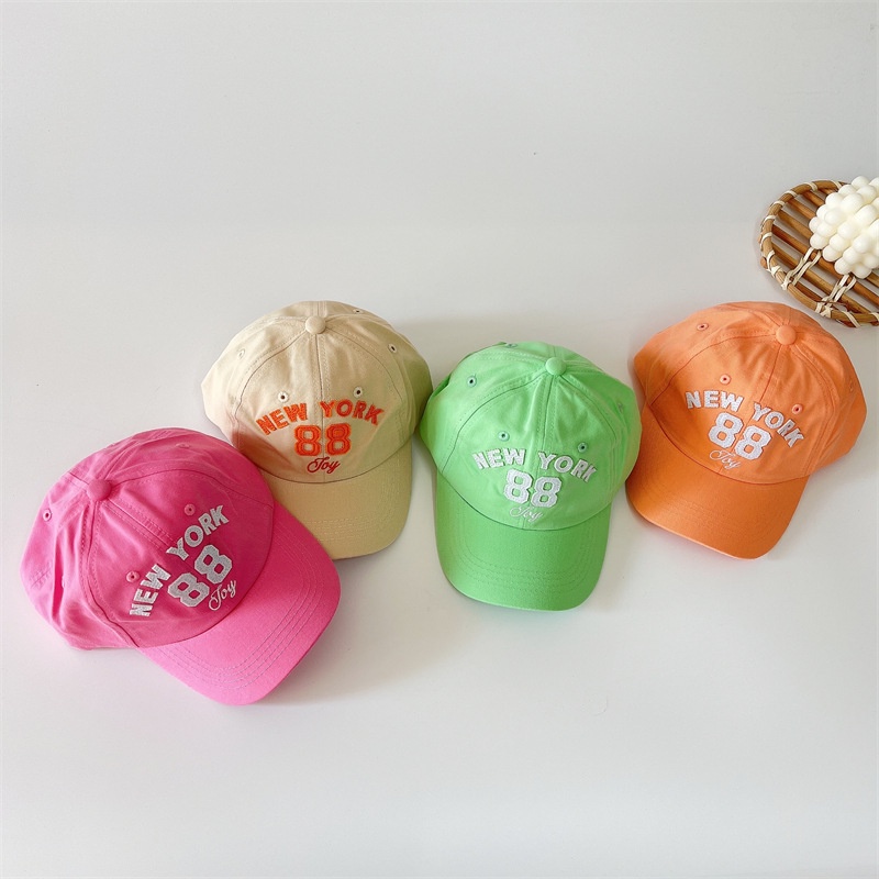 Mũ Lưỡi Trai Chống Nắng Màu Sắc Kẹo Ngọt Thời Trang Dành Cho Trẻ Em