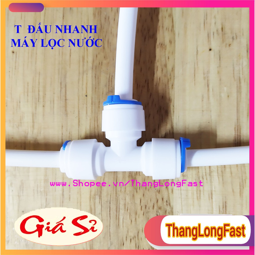 CÚT NỐI NHANH CHỮ T SỬ DỤNG CHO ỐNG 6 - CÚT CHỮ T NỐI NHANH