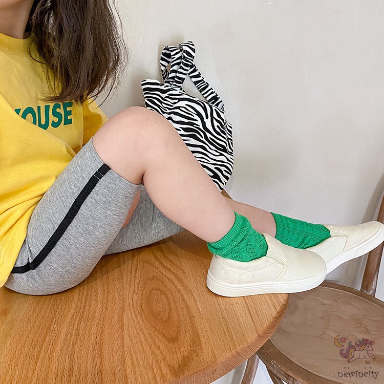 Quần cotton co giãn tốt phong cách Hàn Quốc thời trang dành cho bé gái