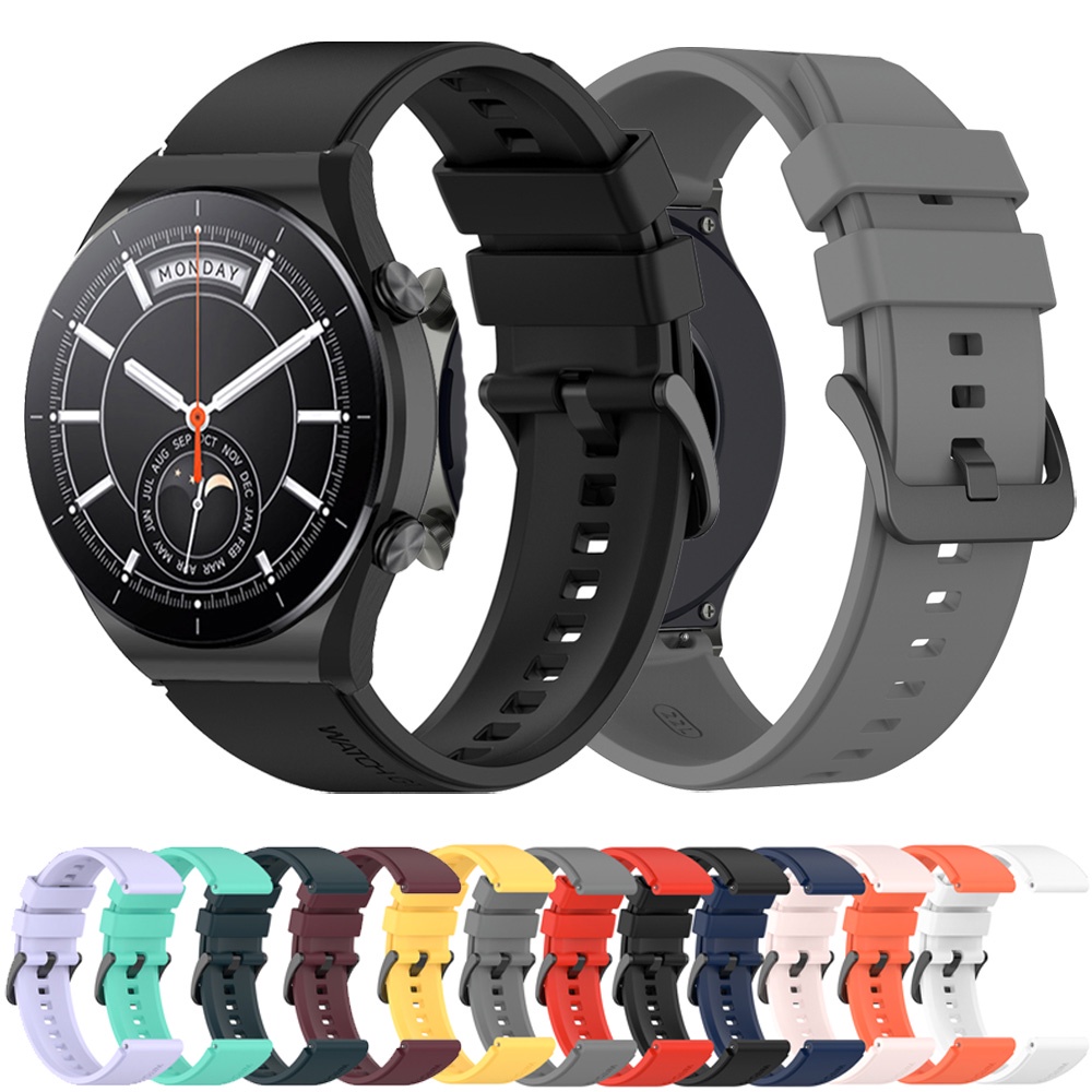 Dây Đeo Silicone Thể Thao Cho Đồng Hồ Thông Minh Xiaomi MI Watch S1 / S1 Active 2