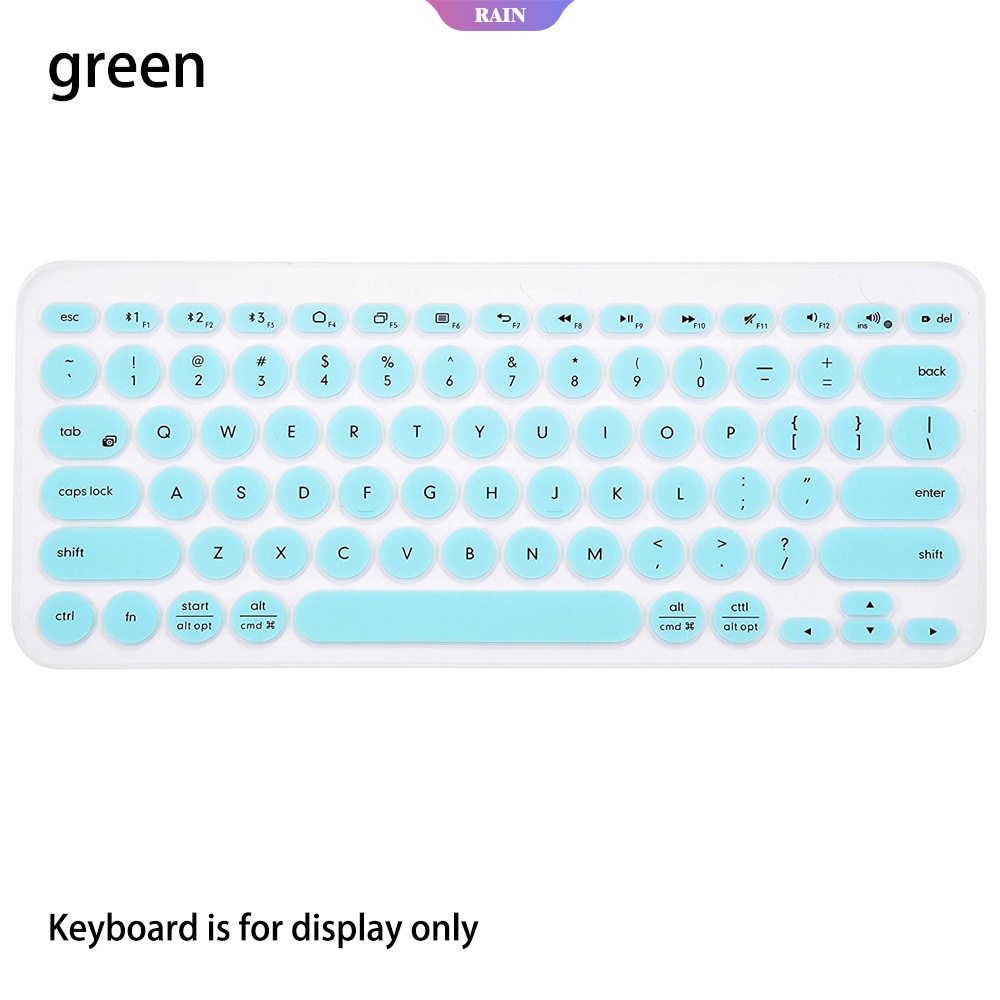 Silicone Vỏ Silicon Siêu Mỏng Bảo Vệ Bàn Phím Bluetooth Logitech K380 (Model: K380.K480) Cho Logitech K380.K480