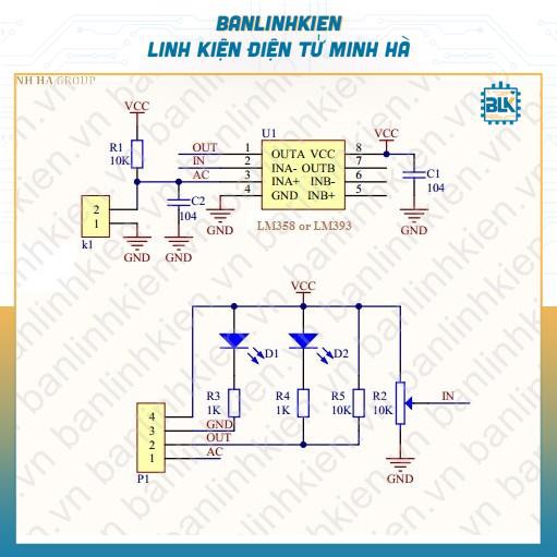 Module Cảm Biến Mưa