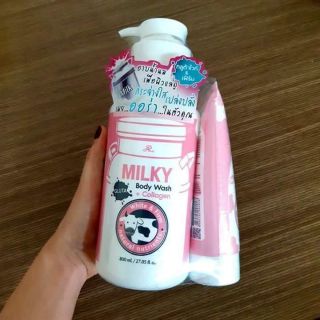 Sữa tắm dưỡng trắng da Milky Gluta Aron
