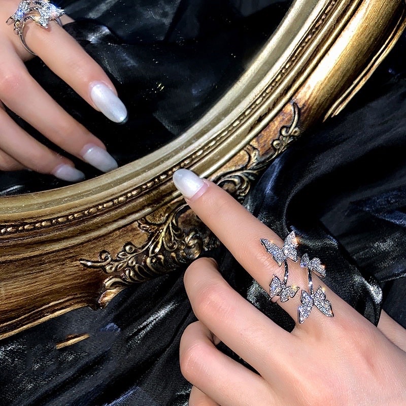 Nhẫn chụp ảnh nail, phụ kiện chụp mẫu