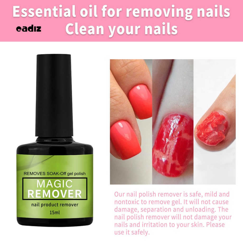 Gel Tẩy Sơn Móng Tay Nhỏ Gọn Cho Nữ