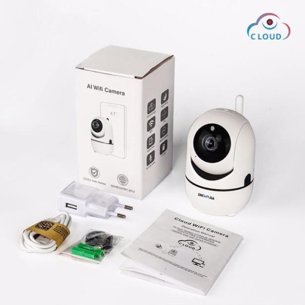 Camera wifi Chuyển động theo người tặng kèm thẻ nhớ