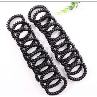 Dây buộc tóc lò xo - dây chun buộc tóc nhựa xoắn loại đẹp