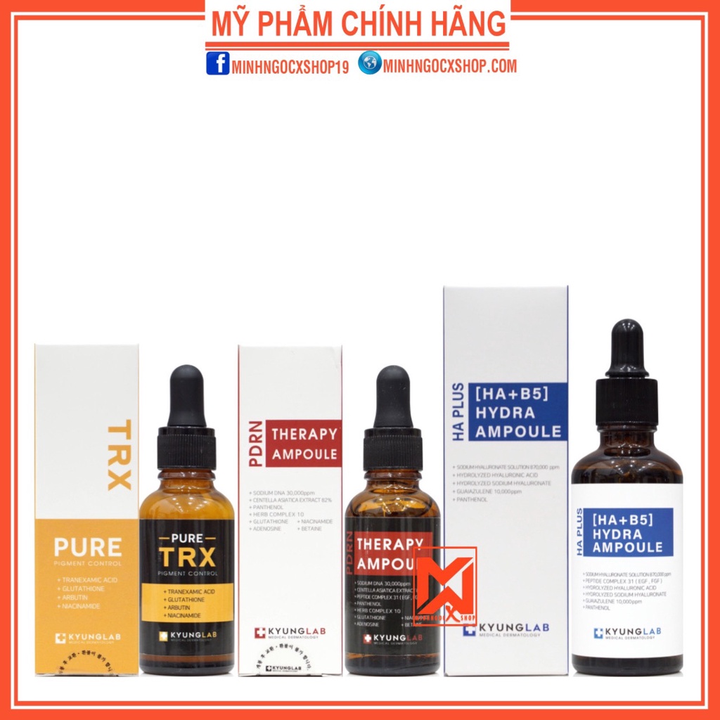 Serum KYUNG LAB căng bóng, giảm nám tàn nhang, giảm mụn, phục hồi chống lão hóa 30 - 150ml