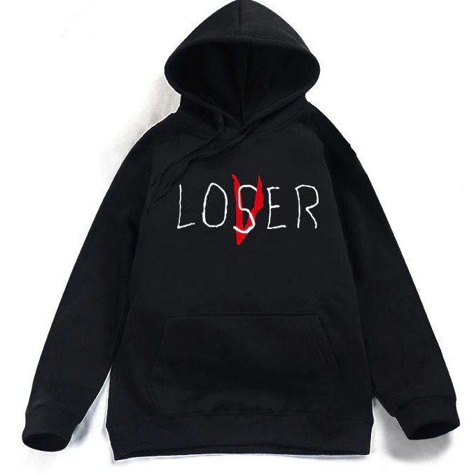 áo khoác nam- áo hoodie nam nữ nỉ bông ấm áp lover loser siêu chát, siêu cute, có ảnh thật, freeship đơn hàng 50k thoitr