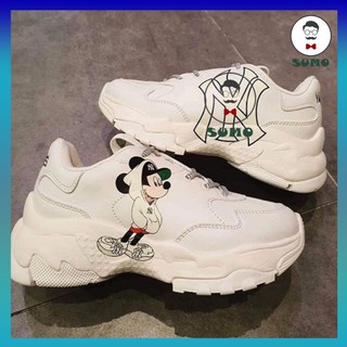 [SM1] Giày Sneaker Trắng Mickey Vàng [ Hỗ trợ đổi trả ]