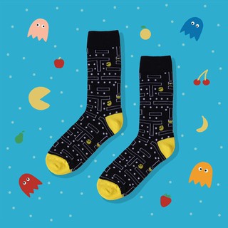 Vớ cotton họa tiết pacman