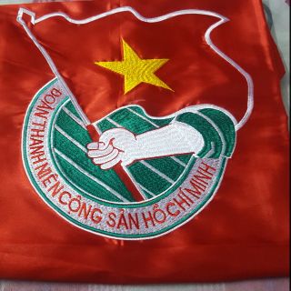 Cờ Đoàn thêu theo Tiêu chuẩn của HDD TW