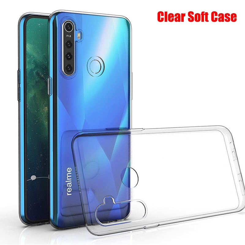 Oppo Reno 2 3 Z 2Z 2F 10x Zoom Ace A91 A92S A8 A5 A9 2020 Realme 3 5 X Lite XT X2 Pro Clear Case TPU Casing Cover