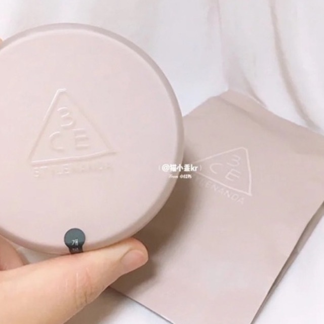 [NEW] CUSHION 3CE GLOW SKIN &amp; SOFT MATTE FIT KÈM LÕI