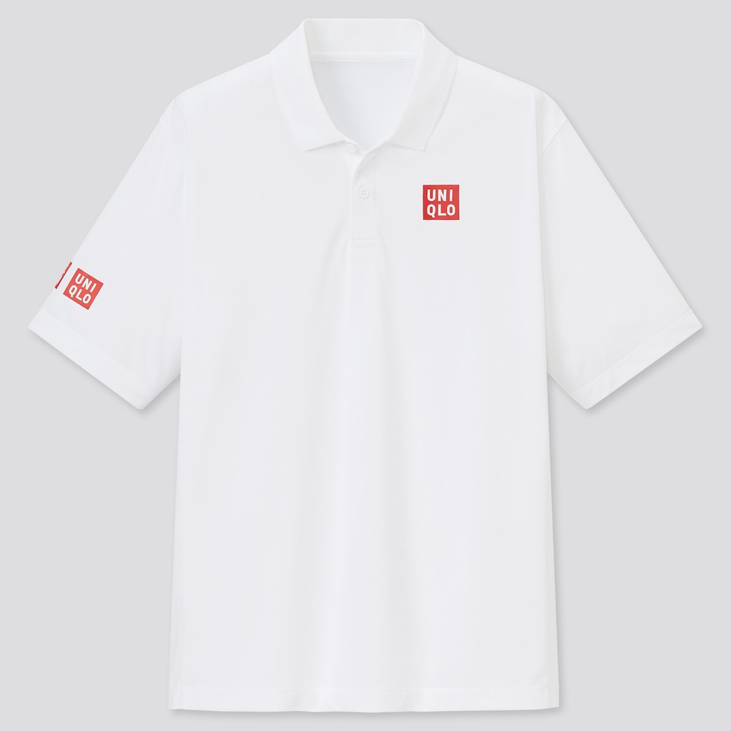 [Auth Uniqlo] Áo thể thao Tennis Uniqlo Kei Nishikori - Giải Anh 2021