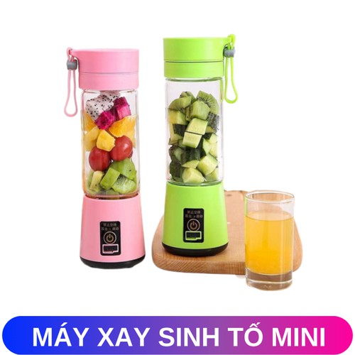 [Mã ELHA22 giảm 5% đơn 300K] Máy xay sinh tố mini cầm tay đa năng