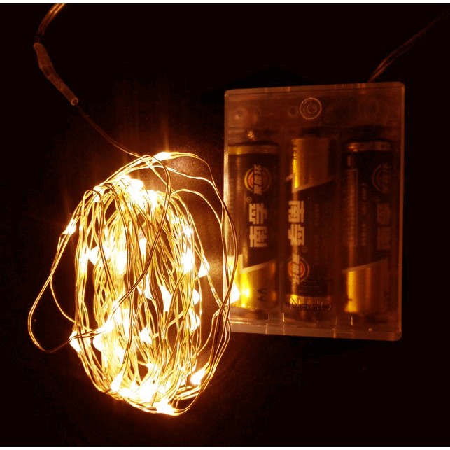 Dây đèn Fairy Light đom đóm 10m chạy pin | BigBuy360 - bigbuy360.vn