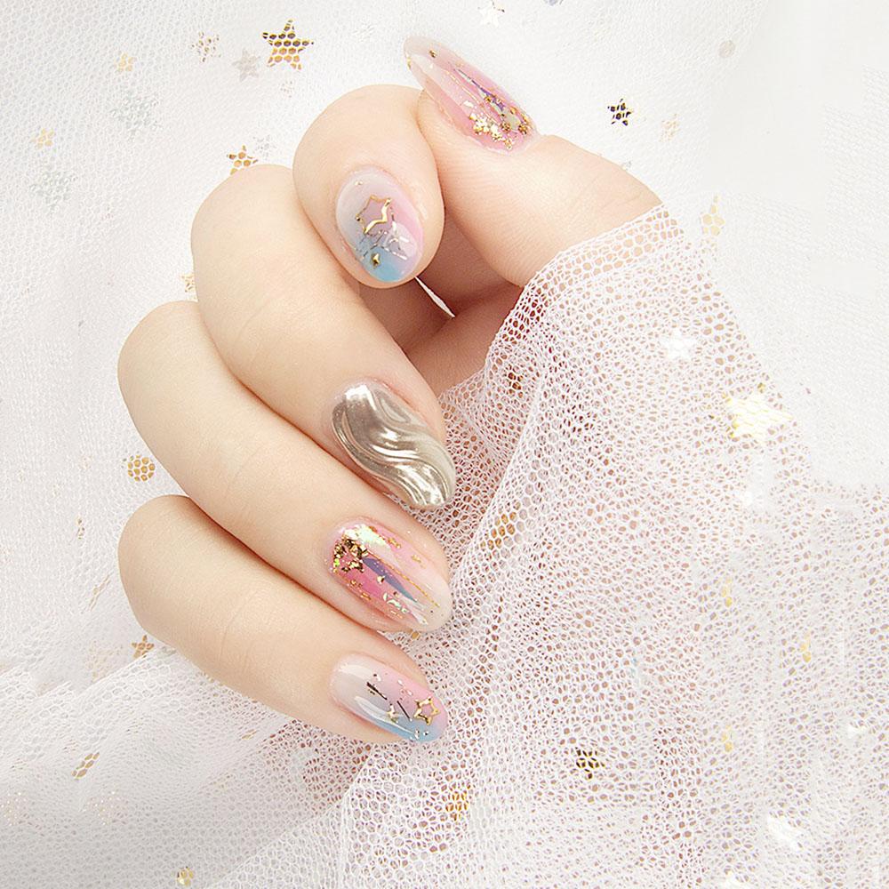 Giấy Foil Màu Óng Ánh Dùng Trang Trí Móng Tay Nghệ Thuật