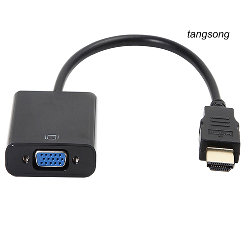 Cáp Chuyển Đổi Ts-1080P Hdmi-Compatible Male Sang Vga Hd