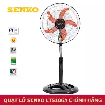 Quạt lỡ thân sắt mạ Crom SENKO LTS106A BH 24 tháng