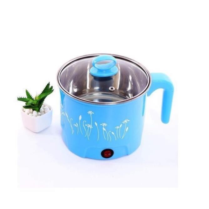 <<Daisy House>>Nồi Lẩu Mini Văn Phòng,Siêu Tốc 18Cm Mini Đa Năng, Chiên, Hấp, Lẩu, Rán Siêu Tiện Dụng