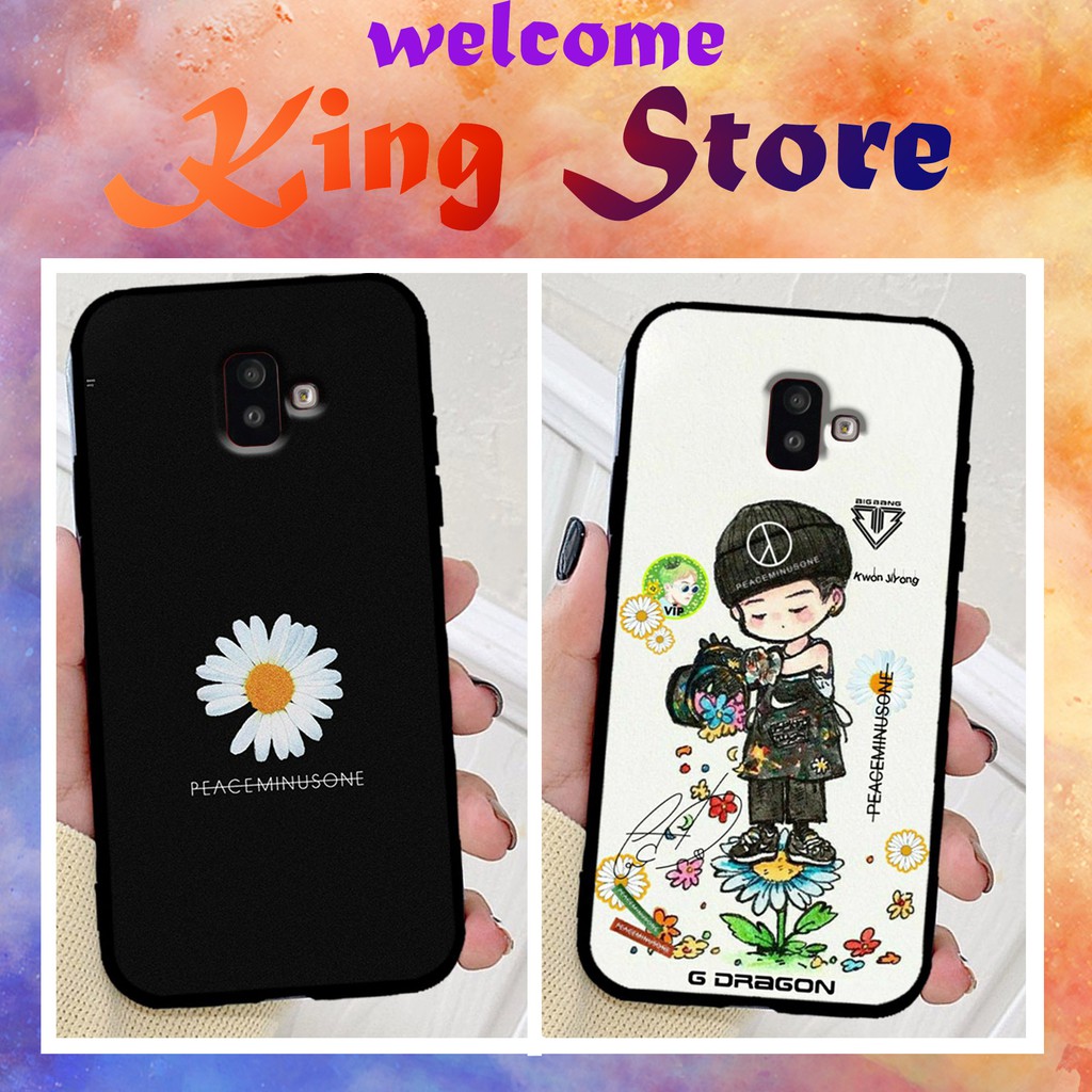 Ốp lưng SamSungJ6/J6 PLUS/J8  in hình Hoa cúc_GDragon siêu đẹp, độc, lạ_KINGSTORE.HN_Ốp SS J6/J8-2018/J6 PLUS