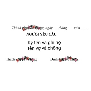 Hồ sơ thuận tình ly hôn (5 bộ)