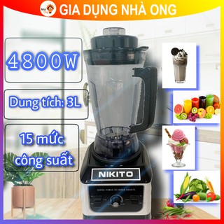 Máy xay công nghiệp - máy xay sinh tố công nghiệp nikito