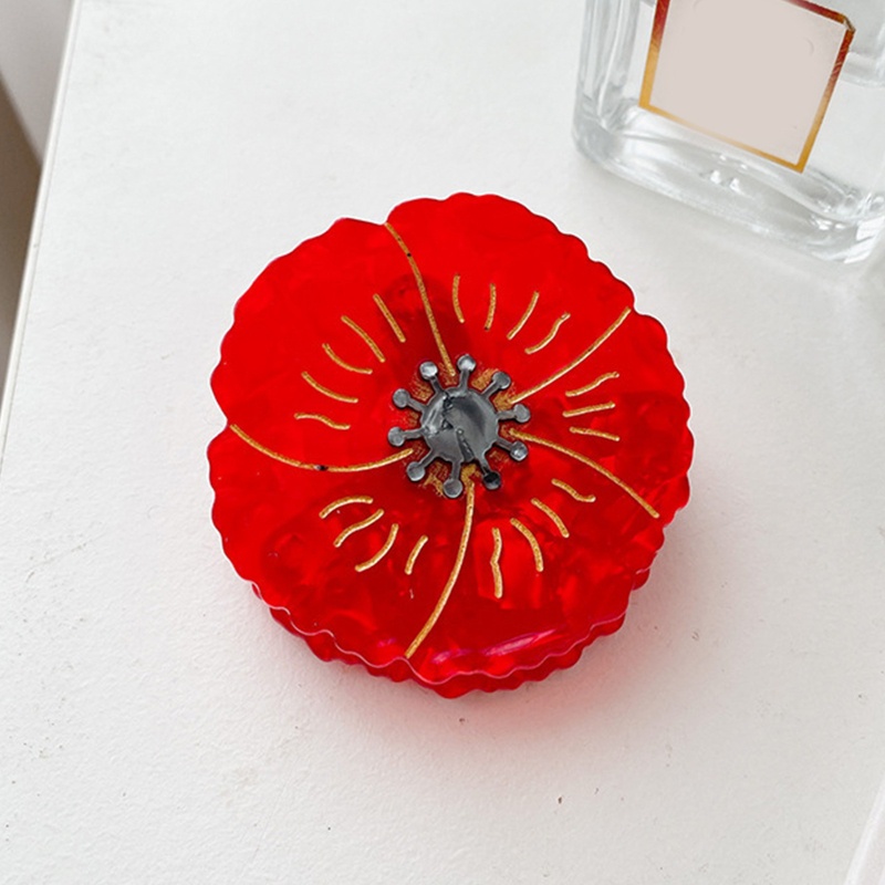 Kẹp Tóc Họa Tiết Hoa Thời Trang Nữ Tính