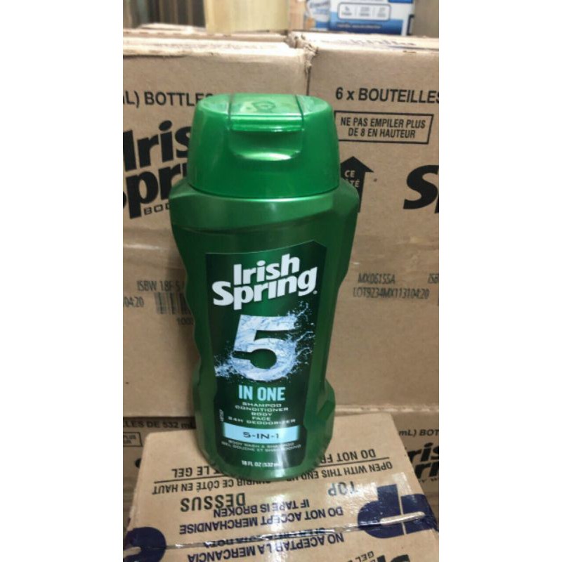 sữa tắm irish spring 532ml usa