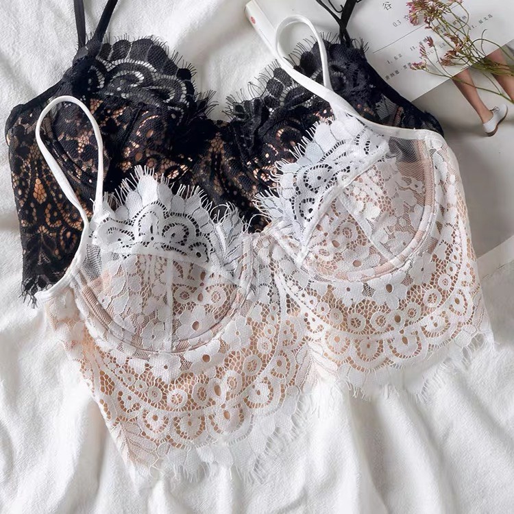 B30 | Áo Bra Ren Mềm Mại Có Gọng Có Đệm Lót Nâng Nhẹ Có Móc Cài Sau Lưng La Perbra - B30