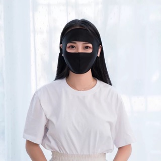 Khẩu trang che kín mặt tránh nắng mùa hè