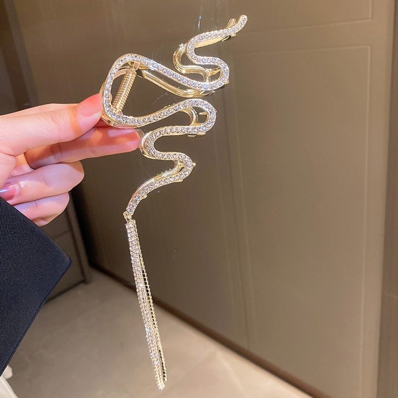 Kẹp Tóc Dạng Móng Vuốt Bằng Hợp Kim Chống Trượt