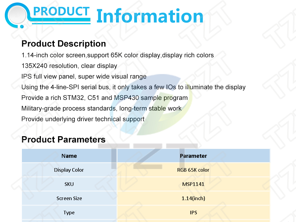 Mô Đun Màn Hình Lcd Ips Oled 1.14 Inch 135x240 Rgb Tft Cho Arduino St7789 Lcd