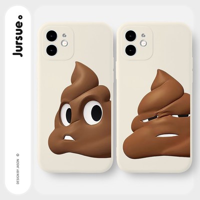 Ốp lưng JURSUE hoạt hình dễ thương đẹp độc lạ cho iPhone 17 16 15 14 13 12 11 Pro Max SE 2020 X XR XS ip 8 7 Plus Y2104