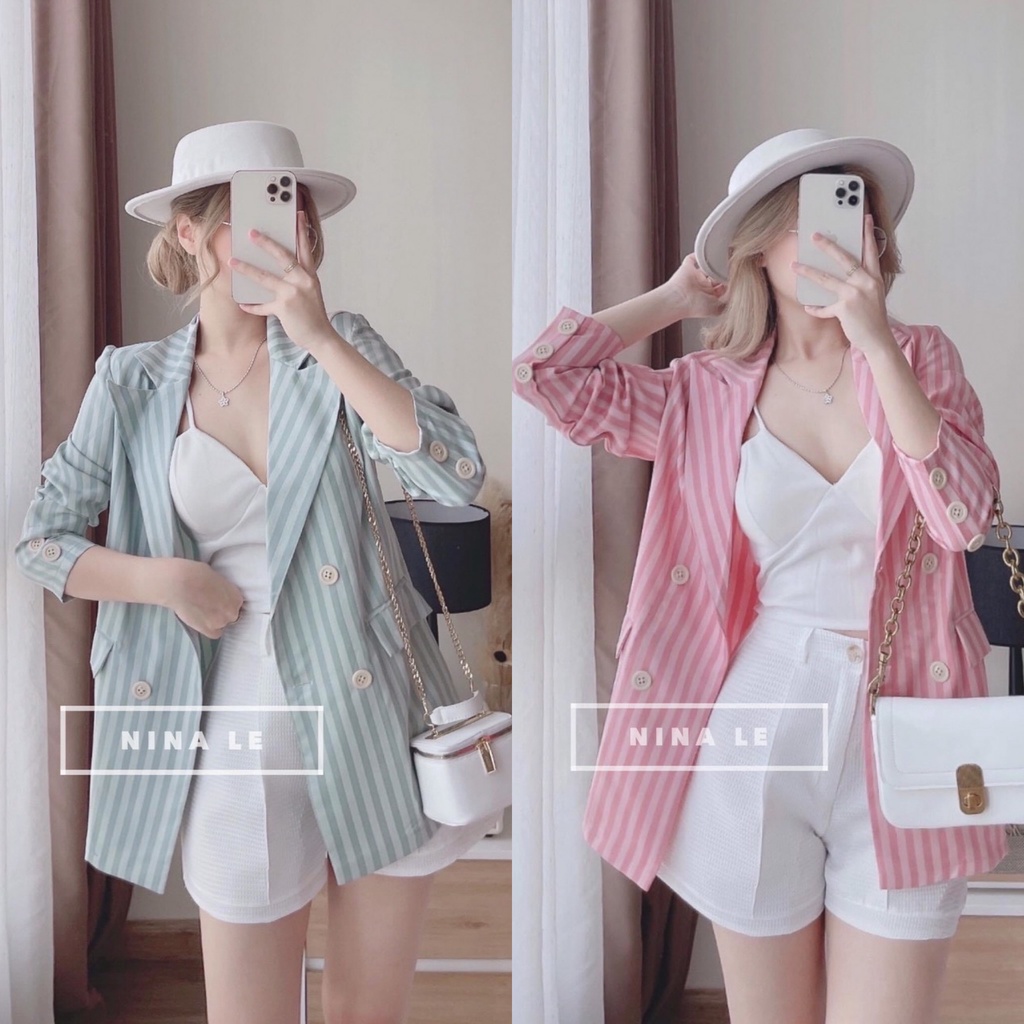 ÁO KHOÁC VEST SỌC