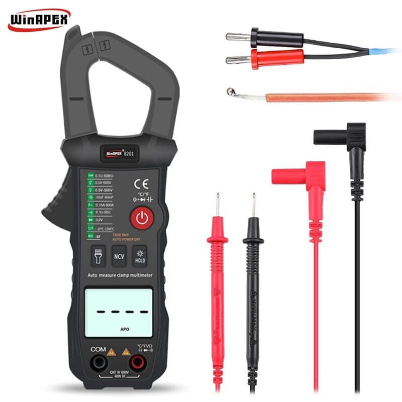 Đồng Hồ Kẹp Dòng Tự Động WINAPEX 8201 Phiên Bản Quốc Tế Mới Nhất Trên Thị Trường