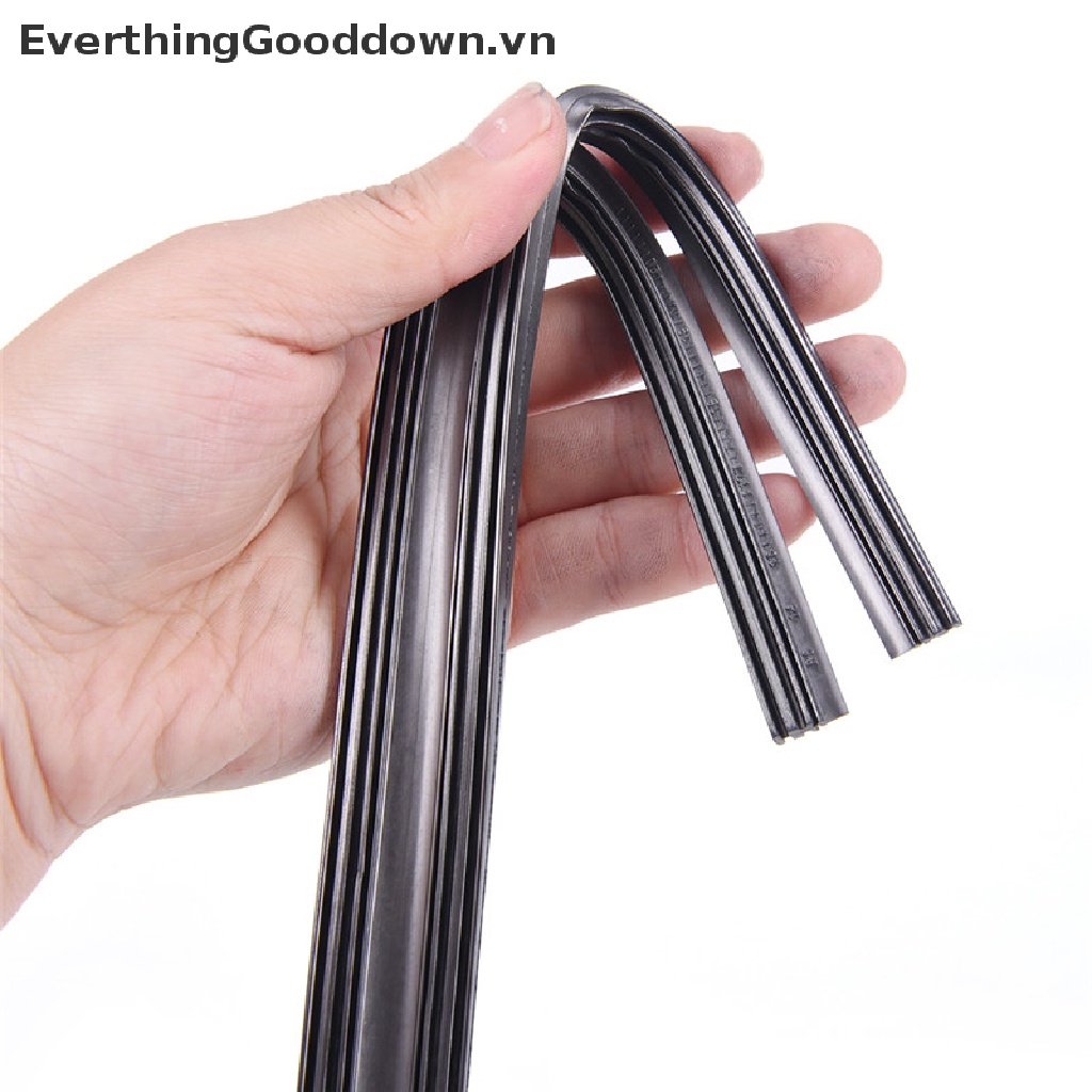 Set 2 Cần Gạt Nước Cao Su 28 &quot;28&quot; Không Khung Cho Kính Chắn Gió Xe Hơi