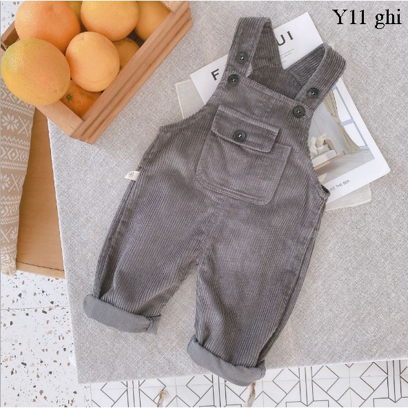 Yếm cúc túi cho bé trai bé gái (6 - 29kg) Baloo Store