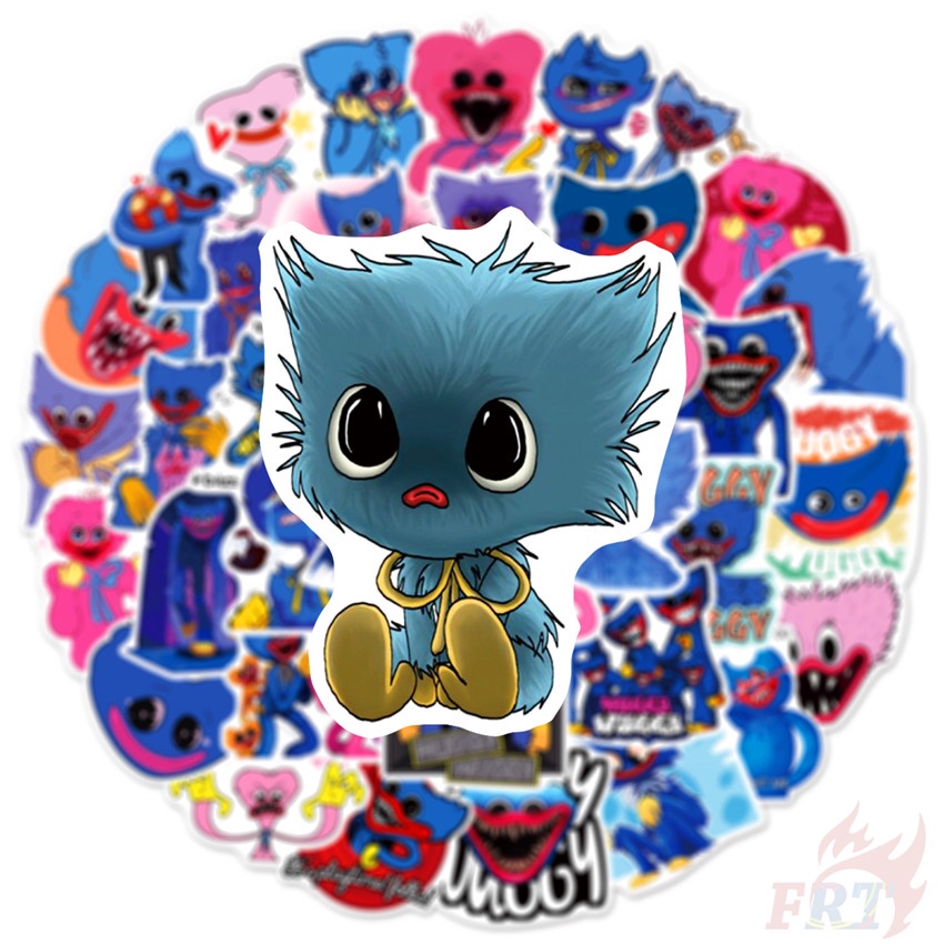 ❉ Hình Dán Poppy Pal Day Series 04 ❉ Set 52 Miếng Dán Chống Thấm Nước Trang Trí Vali Laptop Ván Trượt DIY Thời Trang