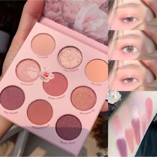 [Hàng mới về] Bảng Phấn Mắt Guicami Dạng Nén Màu Lì Tông Hoa Hồng Lâu Trôi