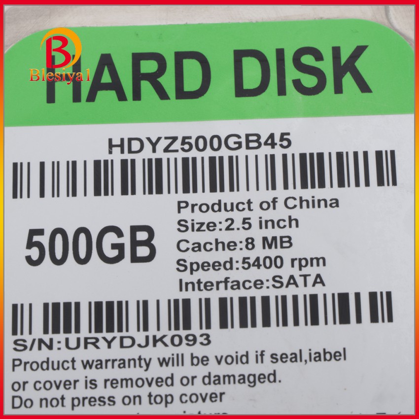 Ổ Cứng Di Động Hdd 2.5 Inch 500gb Sata 2 8m 5400rpm | BigBuy360 - bigbuy360.vn