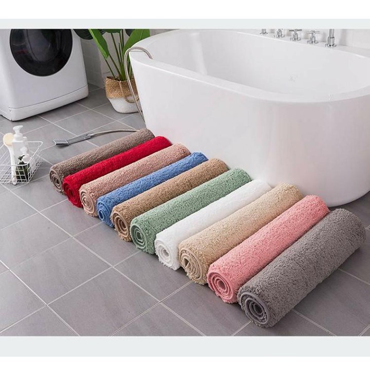 Thảm nhà tắm, thảm chùi chân phòng khách có thể giặt máy chống trượt kháng khuẩn chống trơn nhà vệ sinh 88226